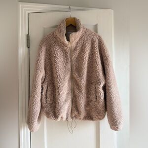Princess Polly Teddy Jacket - Soft Pink
